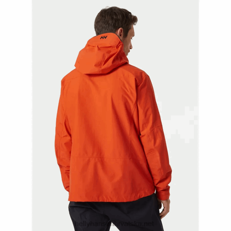 J0HV149 muška odin 9 svjetova 3.0 školjkasta jakna muškarci Helly-Hansen patrolni oran