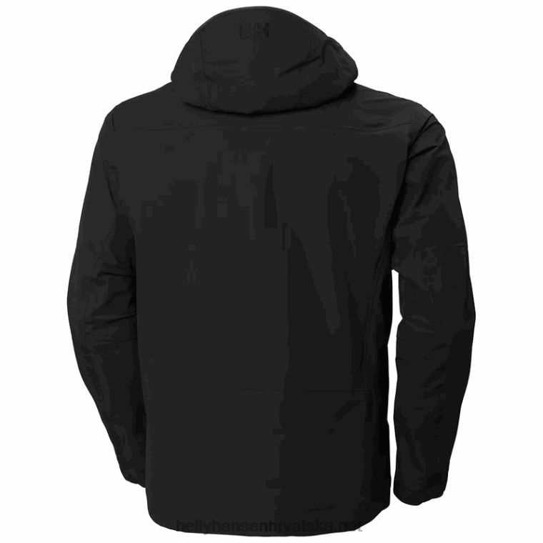 J0HV150 muška odin 9 svjetova 3.0 školjkasta jakna muškarci Helly-Hansen crno