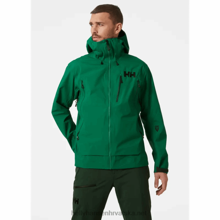 J0HV154 muška jakna odin 9 worlds 2.0 outdoor muškarci Helly-Hansen malahit