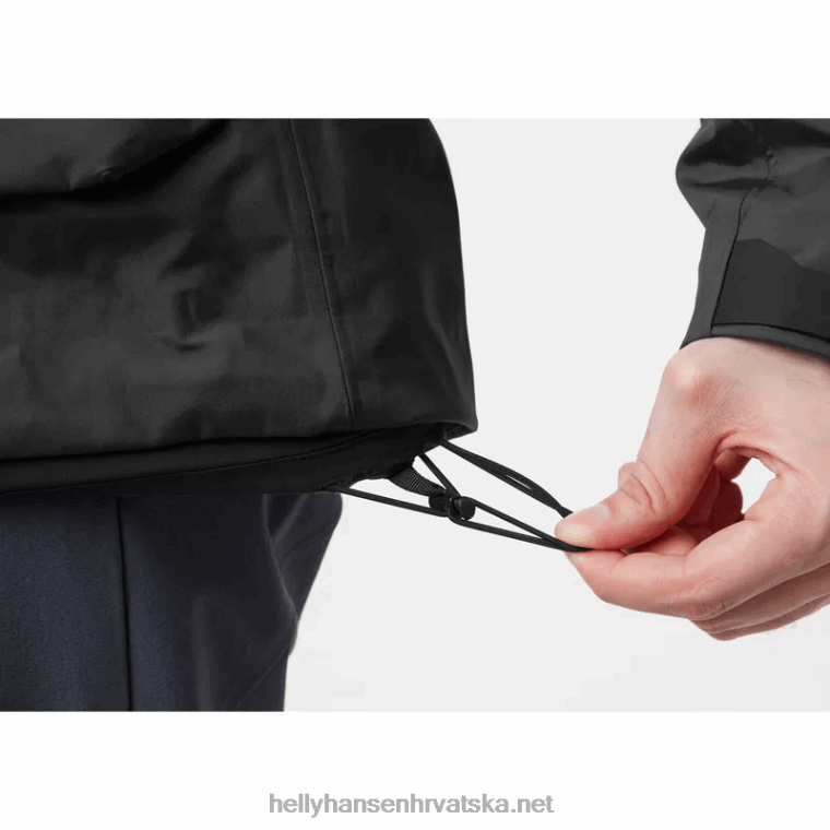 J0HV158 muška jakna odin 9 worlds 2.0 outdoor muškarci Helly-Hansen crno