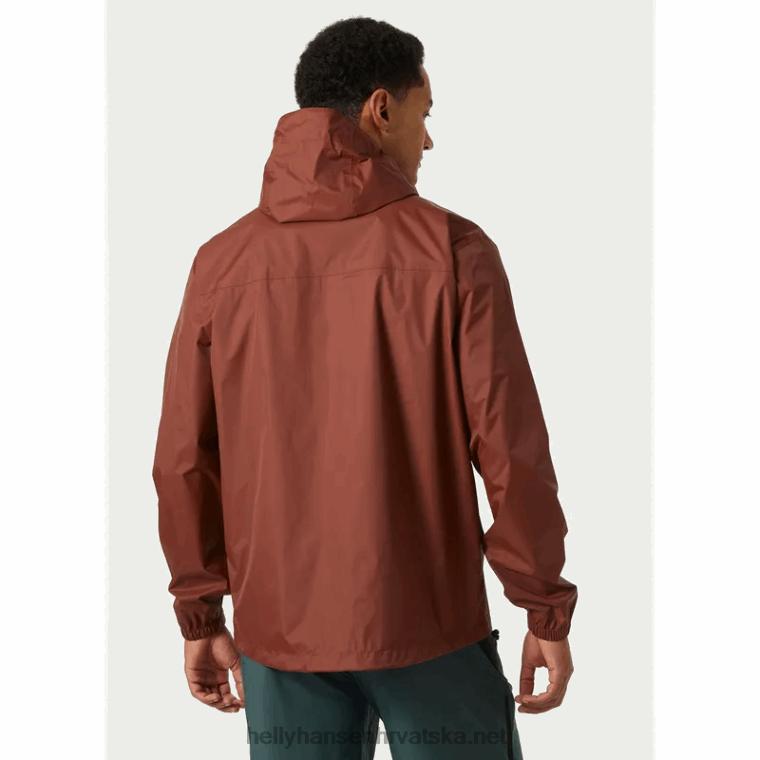 J0HV160 muška jakna od školjki muškarci Helly-Hansen željezni oksid