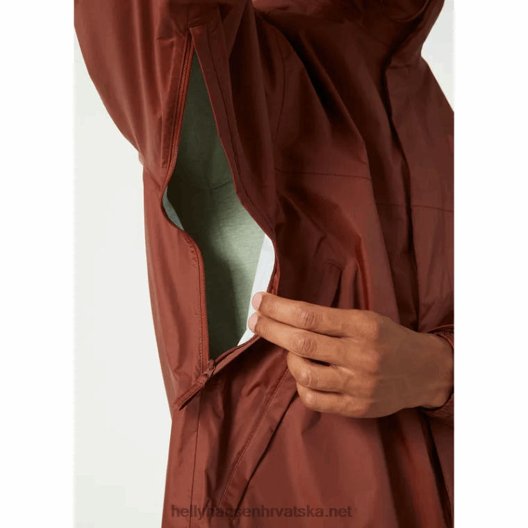 J0HV160 muška jakna od školjki muškarci Helly-Hansen željezni oksid