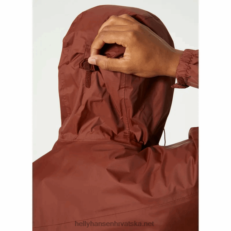 J0HV160 muška jakna od školjki muškarci Helly-Hansen željezni oksid