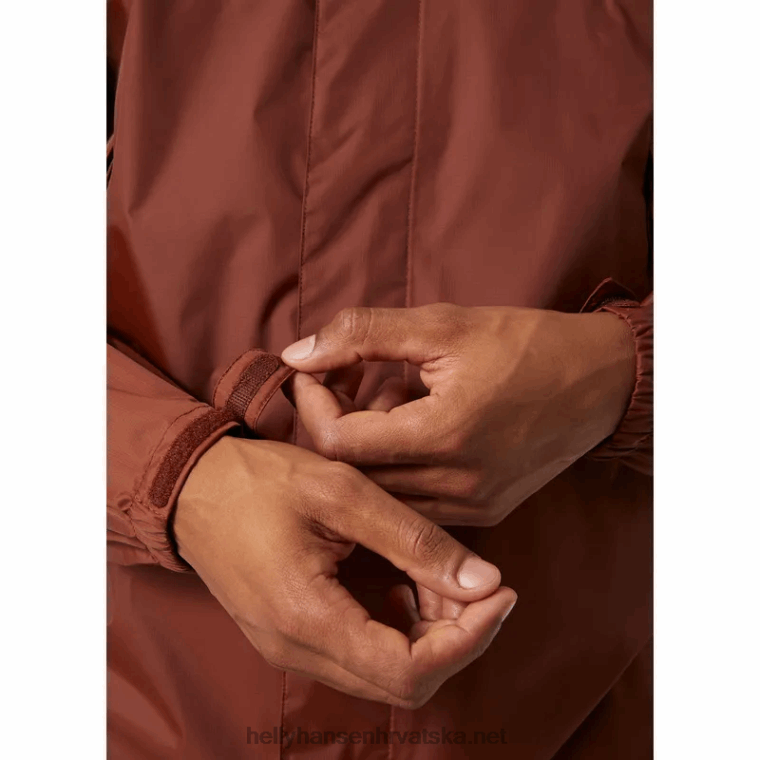 J0HV160 muška jakna od školjki muškarci Helly-Hansen željezni oksid