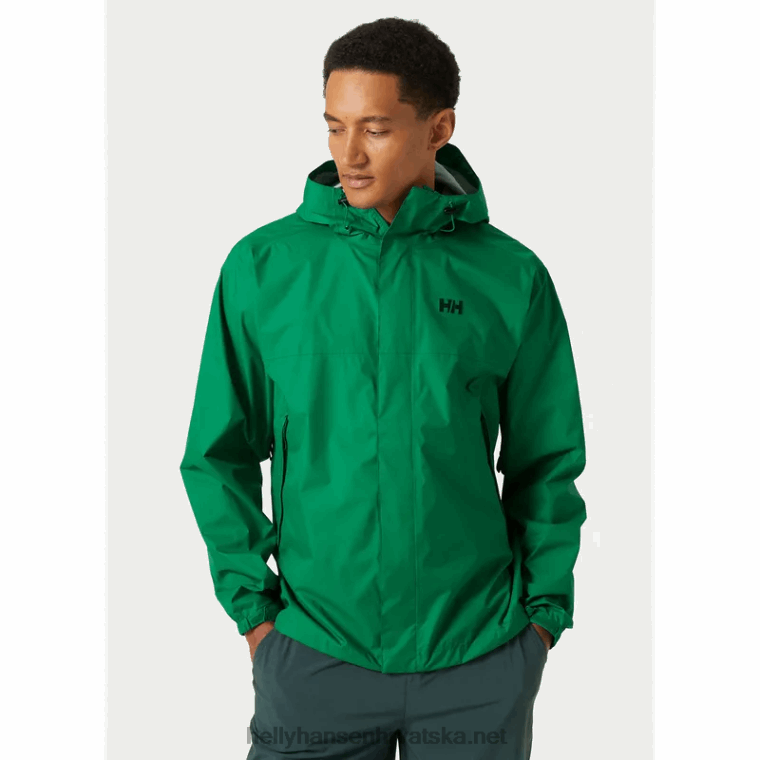 J0HV161 muška jakna od školjki muškarci Helly-Hansen zimzelen
