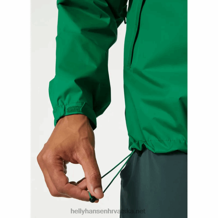 J0HV161 muška jakna od školjki muškarci Helly-Hansen zimzelen