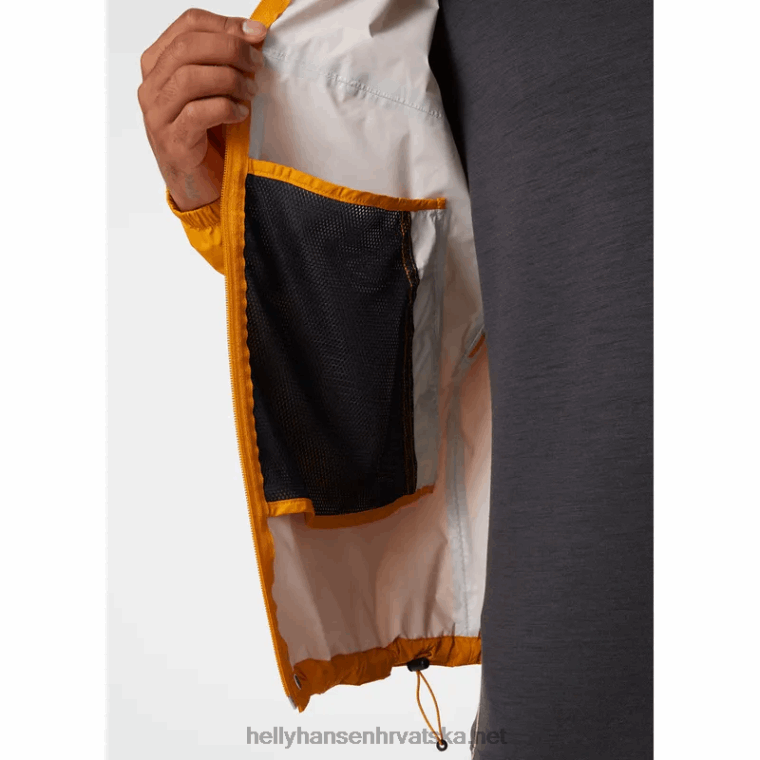 J0HV163 muška jakna od školjki muškarci Helly-Hansen močvarna jagoda