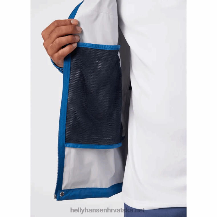 J0HV164 muška jakna od školjki muškarci Helly-Hansen duboki fjord