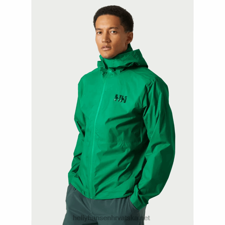 J0HV182 muška verglas micro shell jakna muškarci Helly-Hansen zimzelen