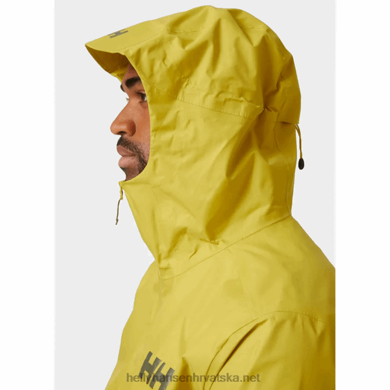 J0HV183 muška verglas micro shell jakna muškarci Helly-Hansen topla maslina