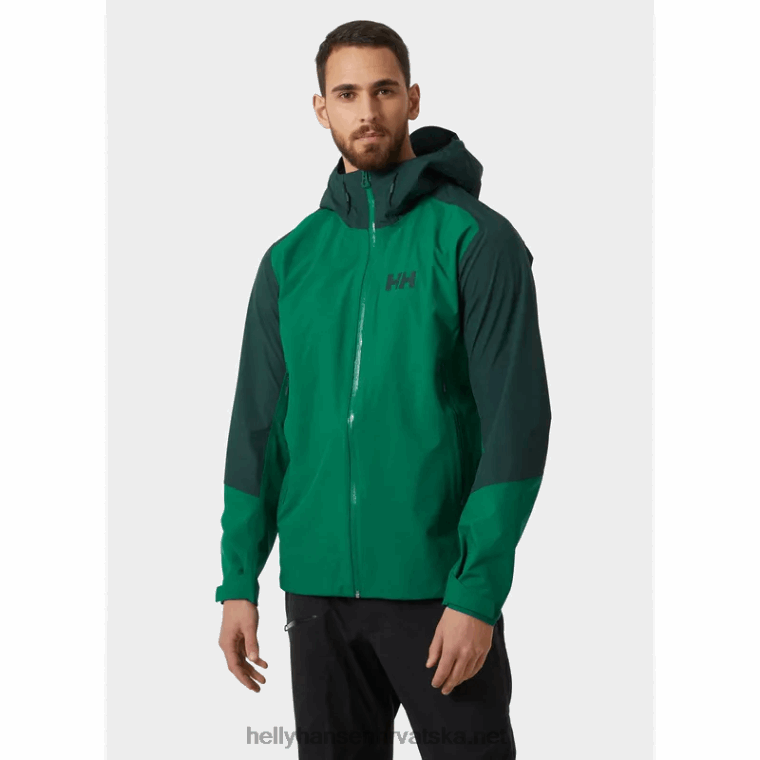 J0HV189 muška verglas 3-slojna 2.0 školjkasta jakna muškarci Helly-Hansen malahit