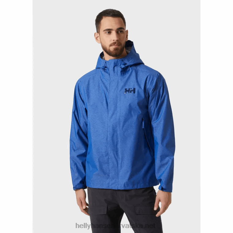 J0HV192 muška nari 2,5 slojna vanjska jakna muškarci Helly-Hansen duboki fjord
