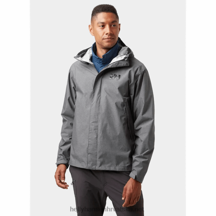 J0HV194 muška nari 2,5 slojna vanjska jakna muškarci Helly-Hansen ugljen me