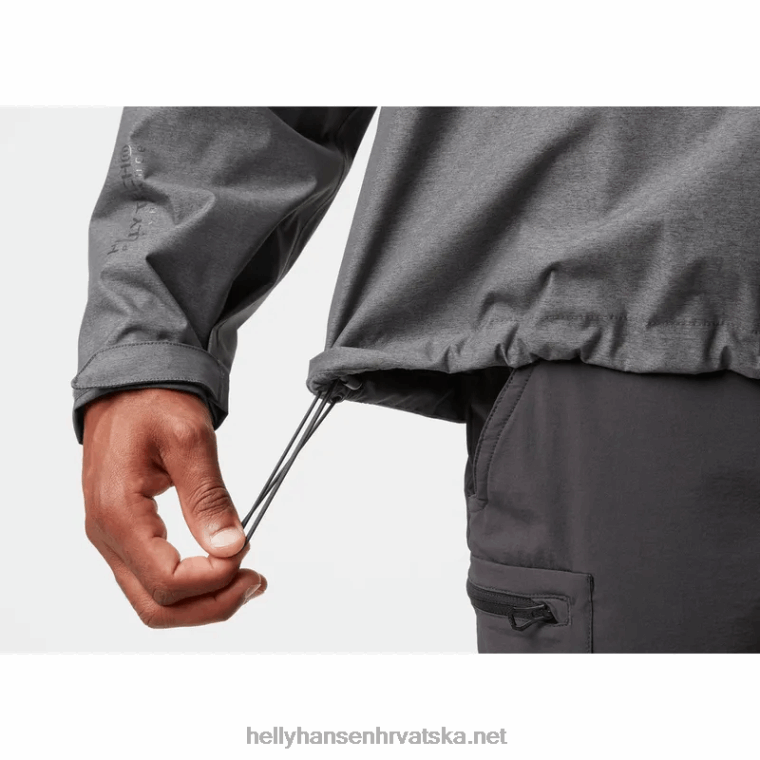 J0HV194 muška nari 2,5 slojna vanjska jakna muškarci Helly-Hansen ugljen me