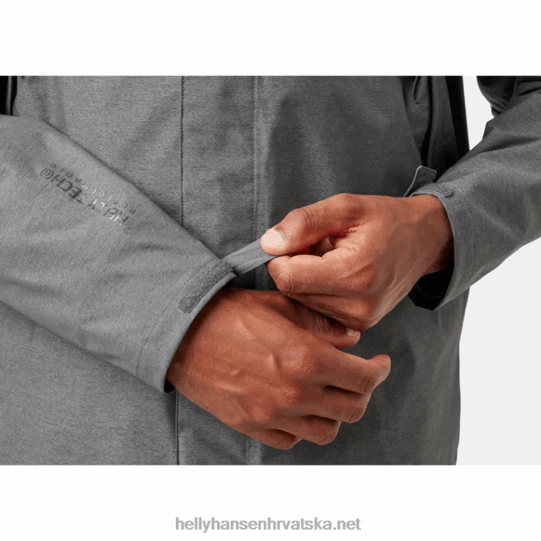 J0HV194 muška nari 2,5 slojna vanjska jakna muškarci Helly-Hansen ugljen me