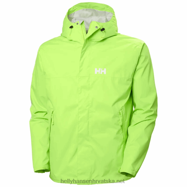 J0HV195 muška ervik jakna muškarci Helly-Hansen oštro zelena