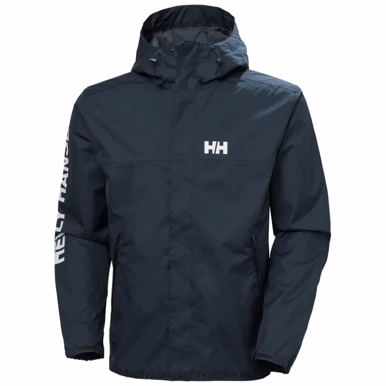 J0HV197 muška ervik jakna muškarci Helly-Hansen mornarica
