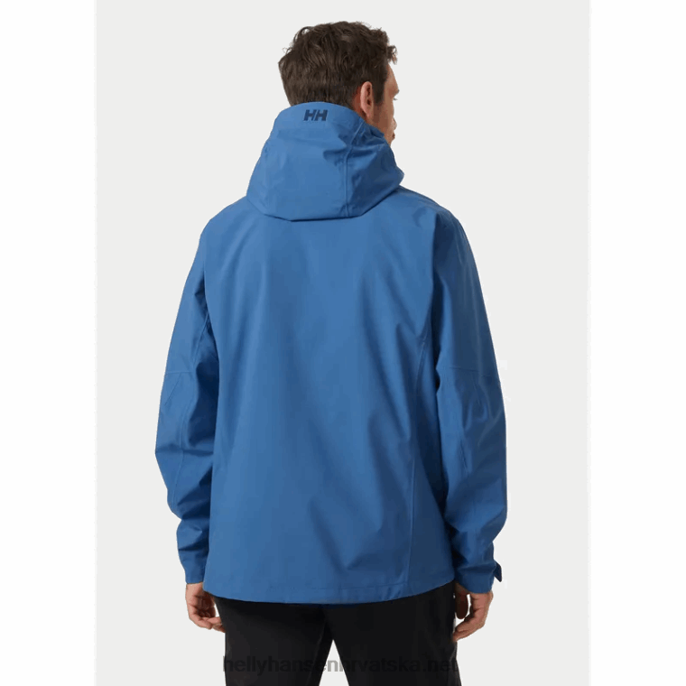 J0HV210 muška verglas troslojna školjkasta jakna muškarci Helly-Hansen azurit