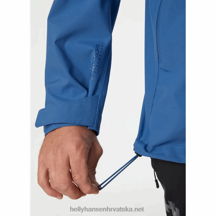 J0HV210 muška verglas troslojna školjkasta jakna muškarci Helly-Hansen azurit