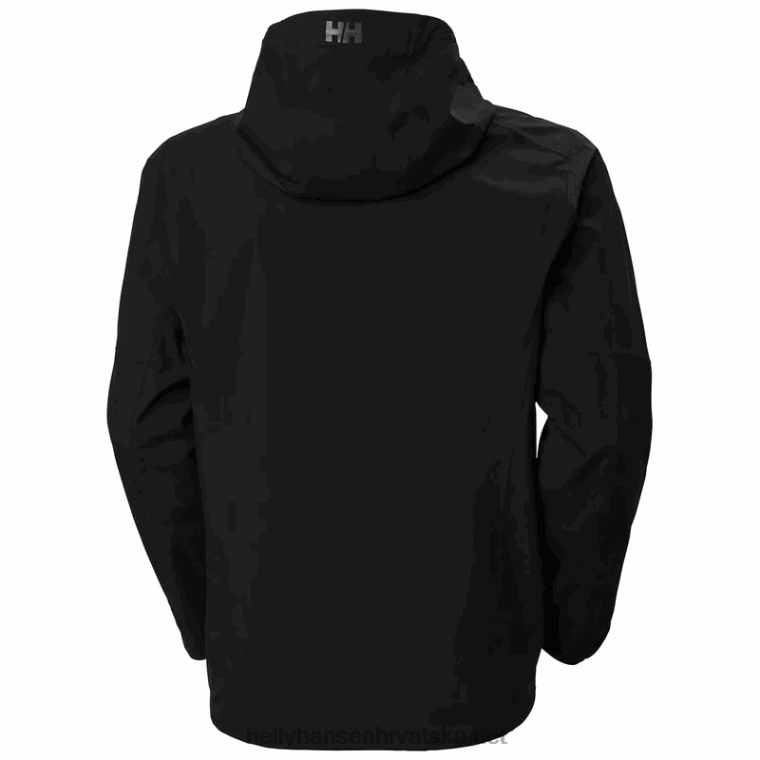 J0HV212 muška verglas troslojna školjkasta jakna muškarci Helly-Hansen crno