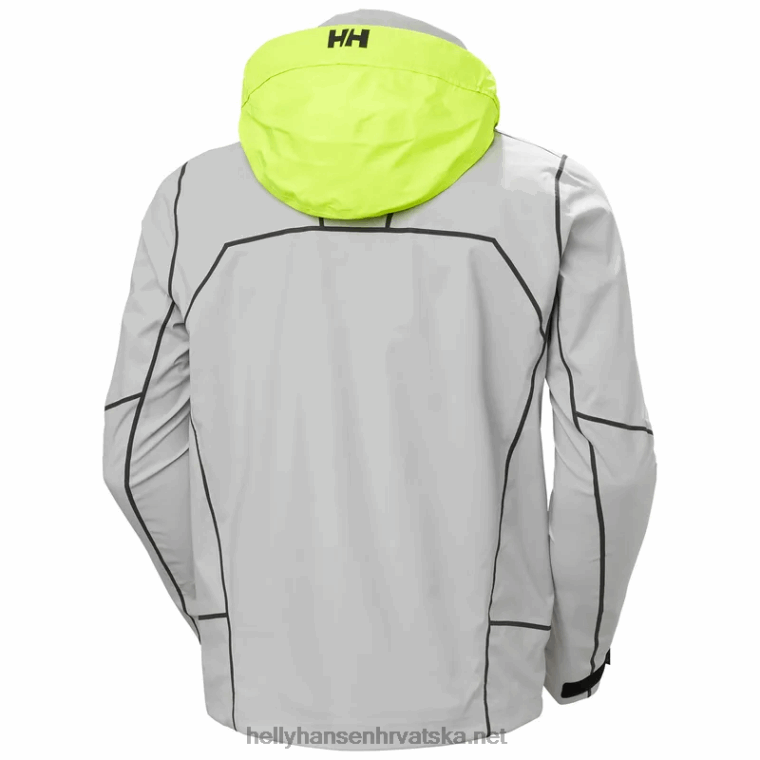 J0HV51 muška hp jakna od folije muškarci Helly-Hansen siva magla