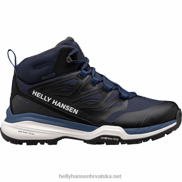 J0HV1126 muške planinarske cipele traverse muškarci Helly-Hansen crno/crveno