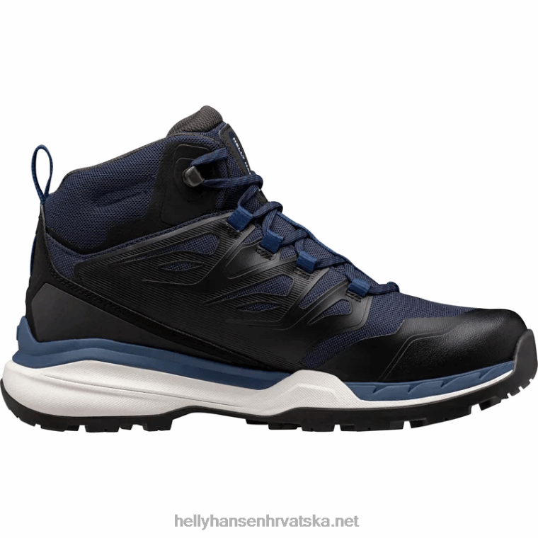 J0HV1126 muške planinarske cipele traverse muškarci Helly-Hansen crno/crveno