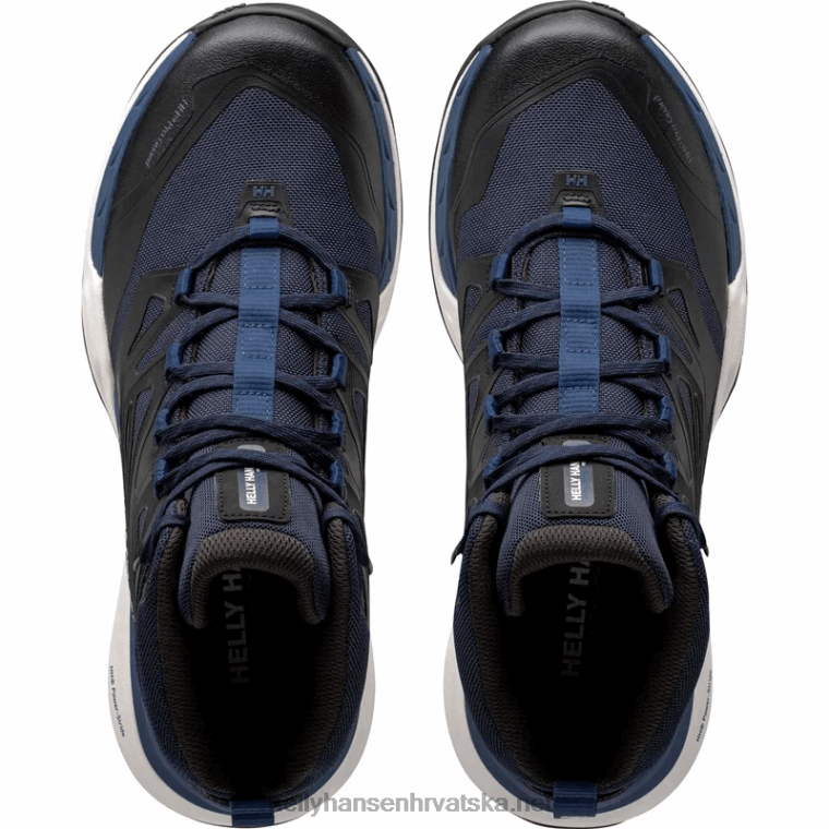 J0HV1126 muške planinarske cipele traverse muškarci Helly-Hansen crno/crveno