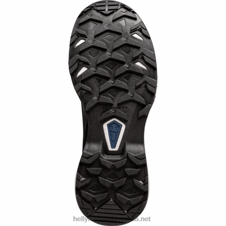 J0HV1126 muške planinarske cipele traverse muškarci Helly-Hansen crno/crveno