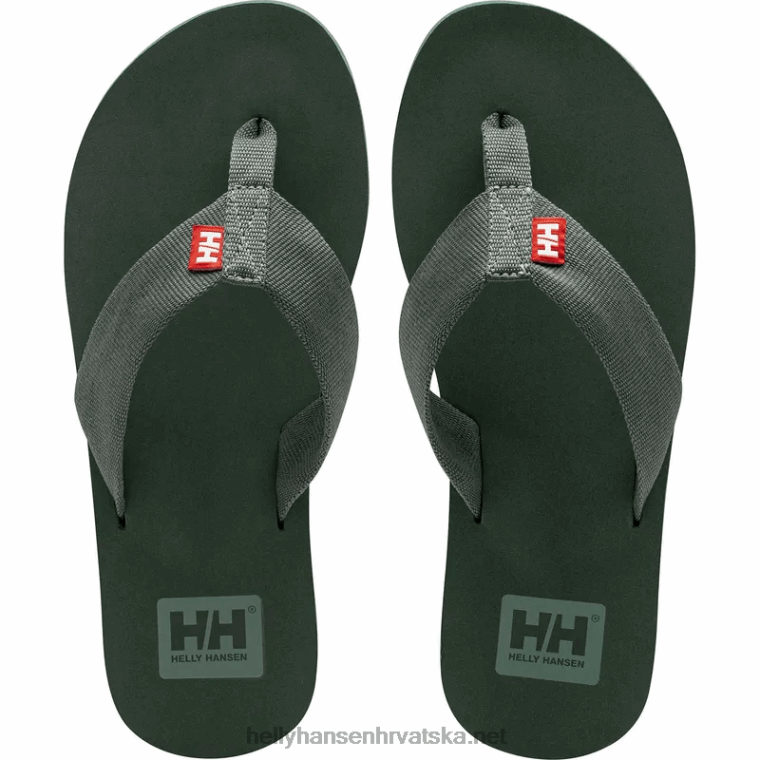 J0HV1215 muške sandale s logotipom 2 muškarci Helly-Hansen crna/ebo