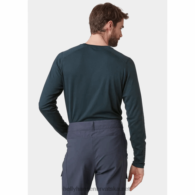 J0HV1043 lifa aktivni osnovni sloj posade muškarci Helly-Hansen crno