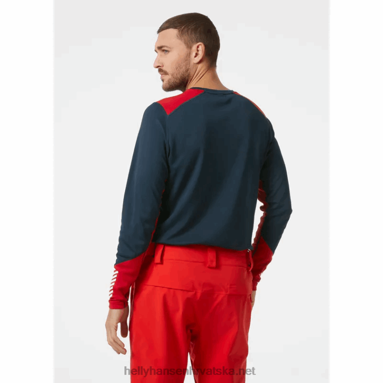 J0HV1044 lifa aktivni osnovni sloj posade muškarci Helly-Hansen mornarica