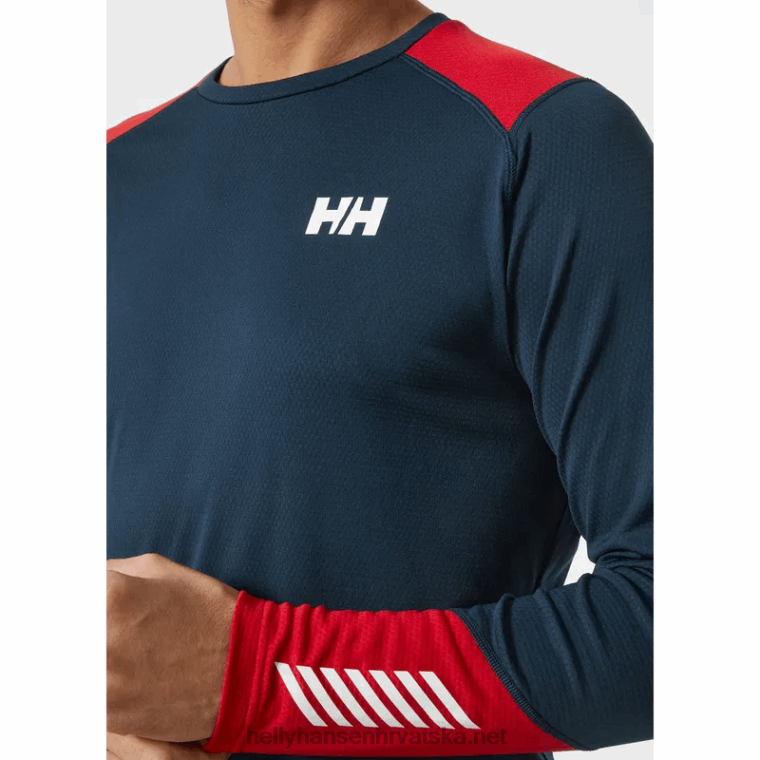 J0HV1044 lifa aktivni osnovni sloj posade muškarci Helly-Hansen mornarica