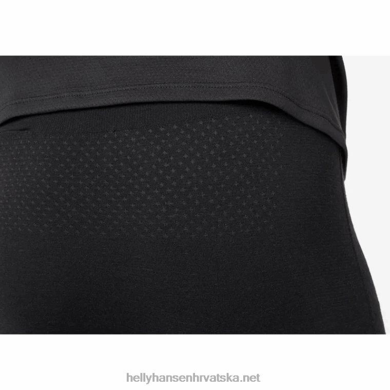 J0HV1053 muške h1 pro lifa bešavne donje slojeve hlača muškarci Helly-Hansen crno