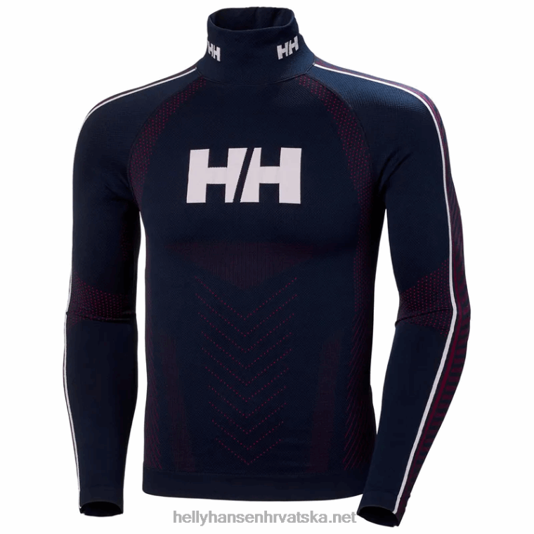 J0HV1056 uniseks h1 pro lifa bešavni gornji sloj baznog sloja muškarci Helly-Hansen crno