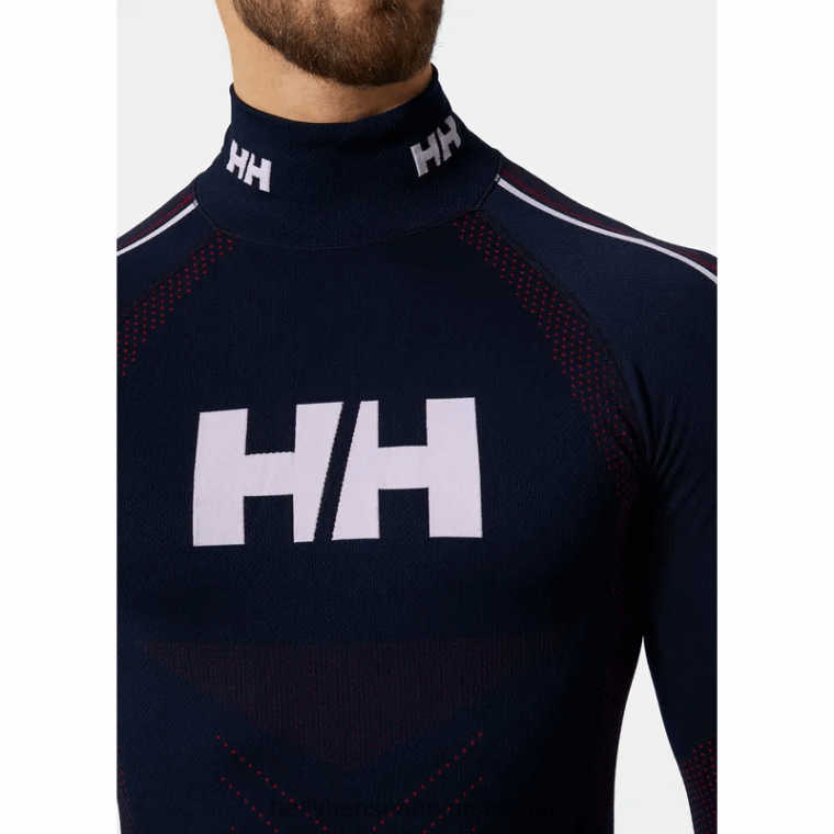 J0HV1056 uniseks h1 pro lifa bešavni gornji sloj baznog sloja muškarci Helly-Hansen crno