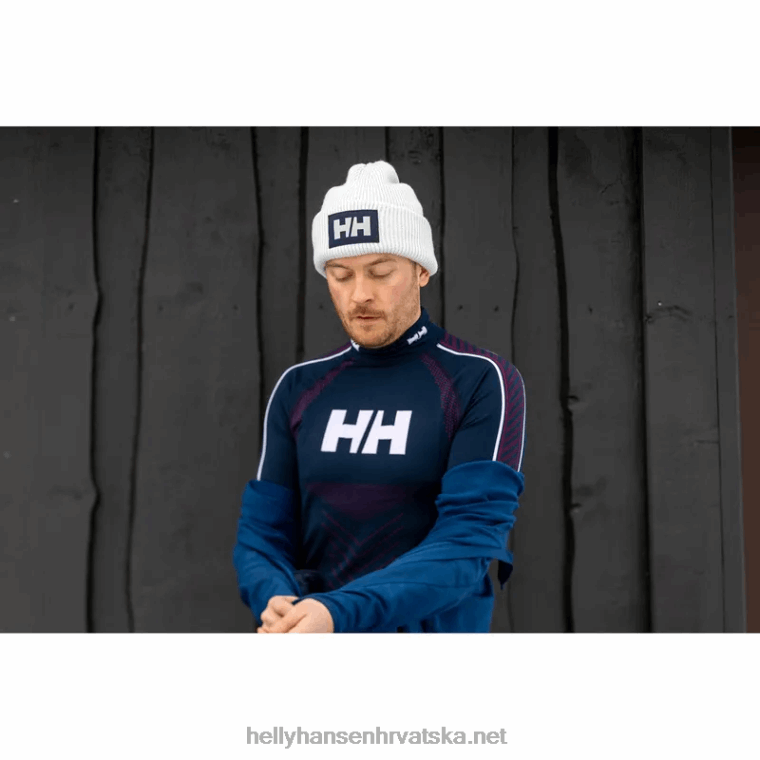 J0HV1056 uniseks h1 pro lifa bešavni gornji sloj baznog sloja muškarci Helly-Hansen crno