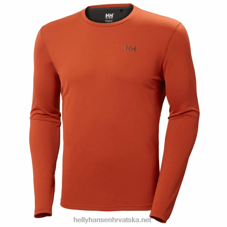 J0HV1064 muški hh lifa aktivni solen dugih rukava osnovni sloj muškarci Helly-Hansen crno