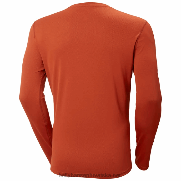 J0HV1064 muški hh lifa aktivni solen dugih rukava osnovni sloj muškarci Helly-Hansen crno