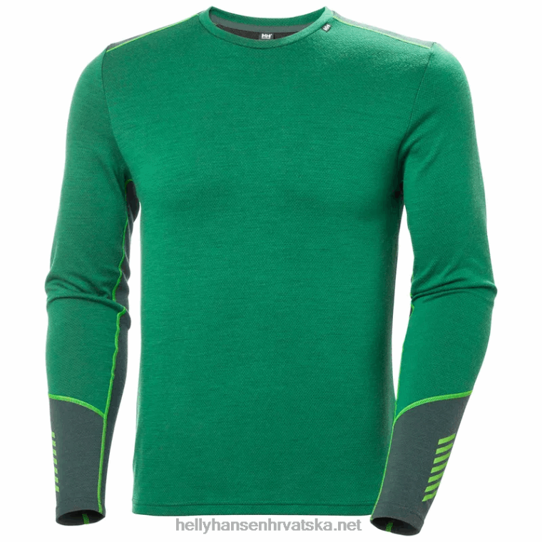 J0HV1070 muški lifa merino srednji sloj za posadu muškarci Helly-Hansen crno