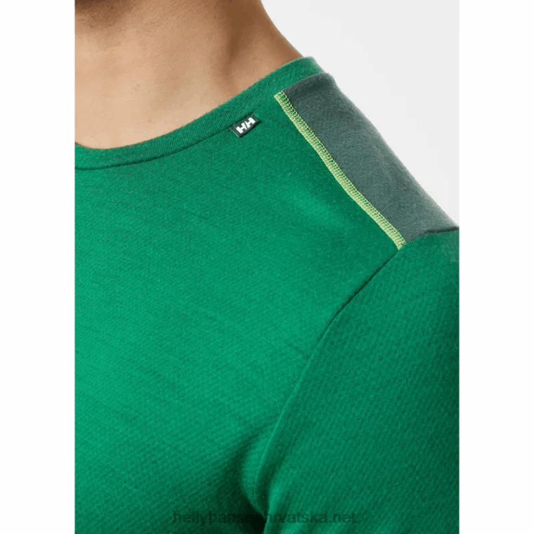 J0HV1070 muški lifa merino srednji sloj za posadu muškarci Helly-Hansen crno