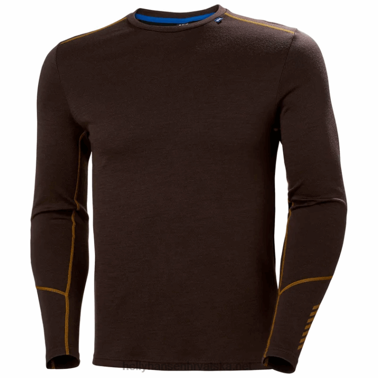J0HV1071 muški lifa merino srednji sloj za posadu muškarci Helly-Hansen malahit