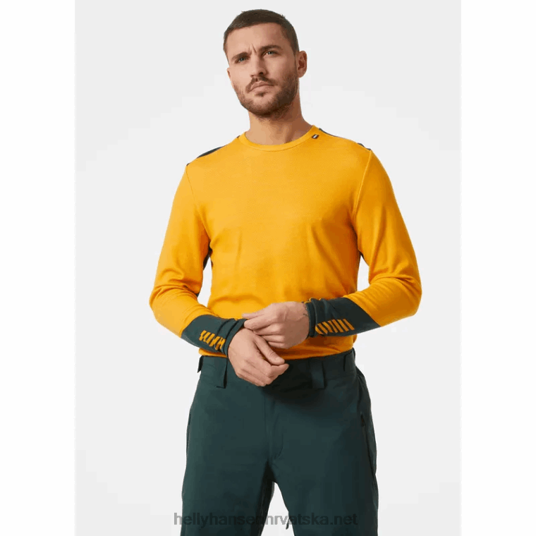 J0HV1072 muški lifa merino srednji sloj za posadu muškarci Helly-Hansen trostruki espr