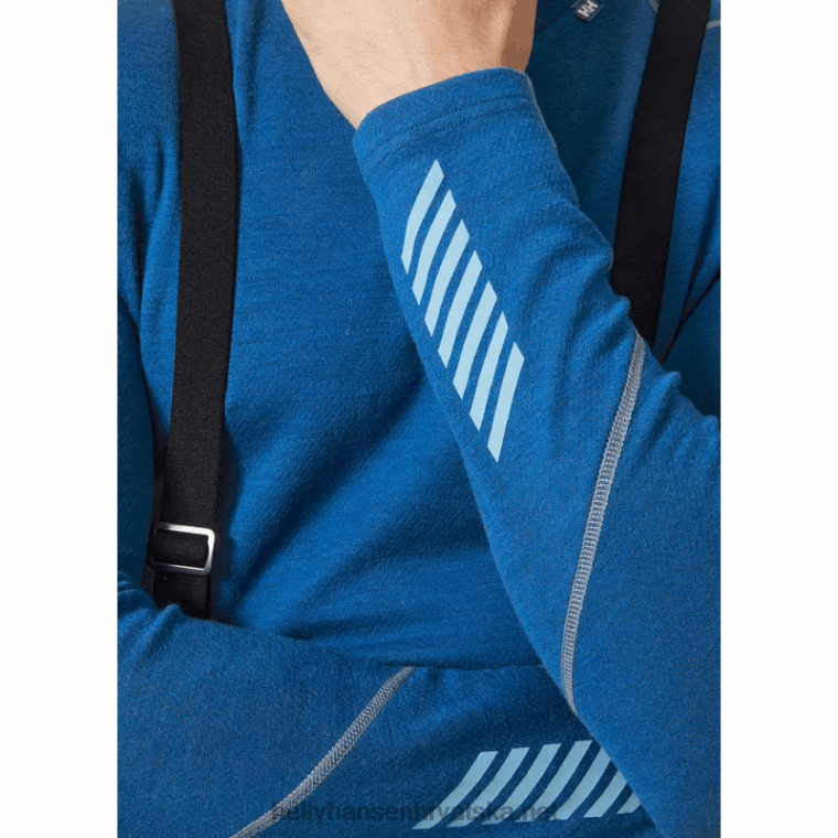 J0HV1073 muški lifa merino srednji sloj za posadu muškarci Helly-Hansen močvarna jagoda