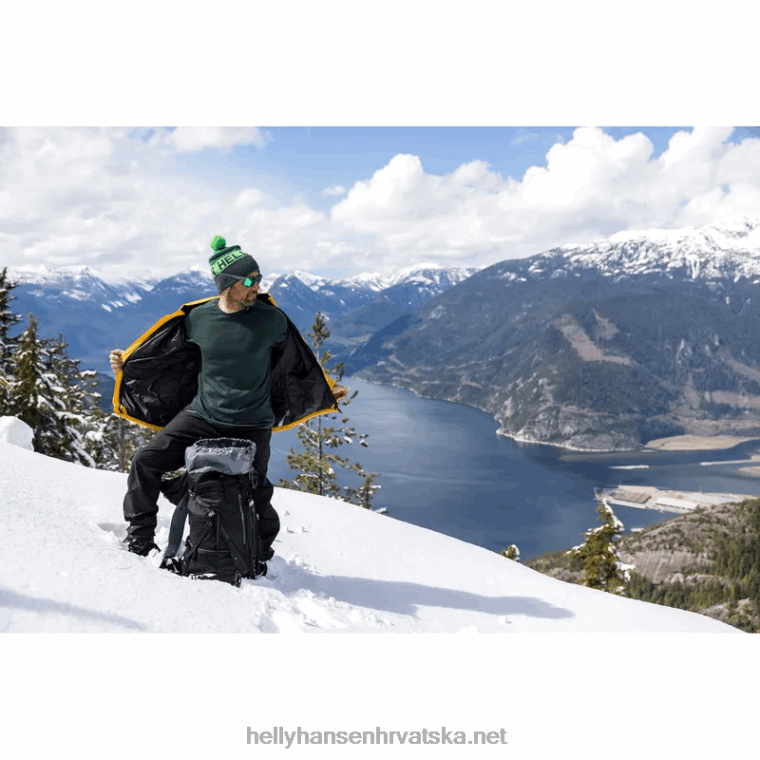 J0HV1074 muški lifa merino srednji sloj za posadu muškarci Helly-Hansen duboki fjord