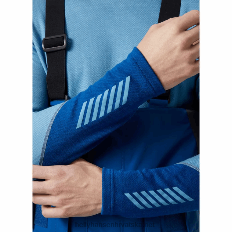 J0HV1075 muški lifa merino srednji sloj za posadu muškarci Helly-Hansen najtamniji spr