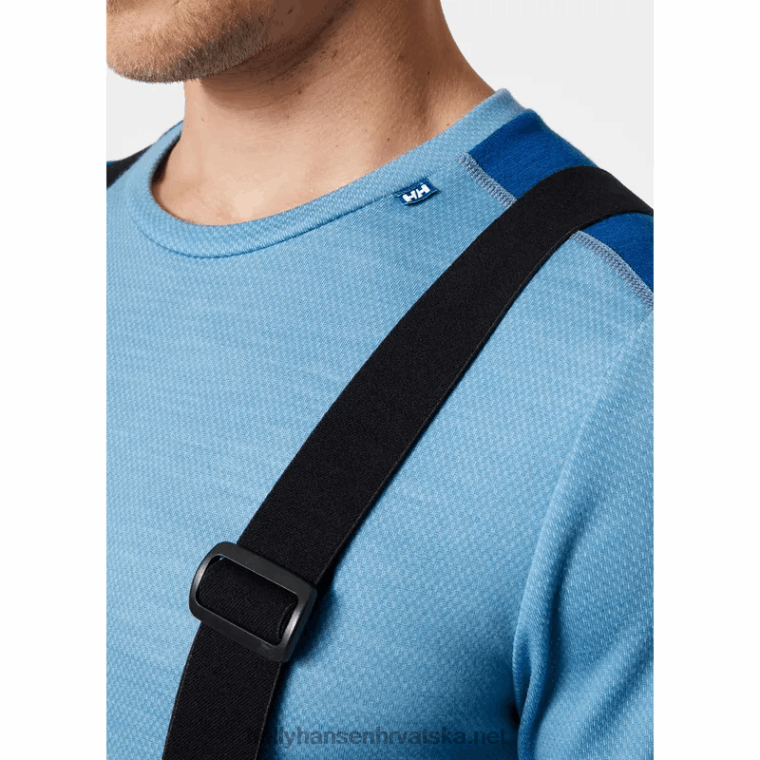 J0HV1075 muški lifa merino srednji sloj za posadu muškarci Helly-Hansen najtamniji spr