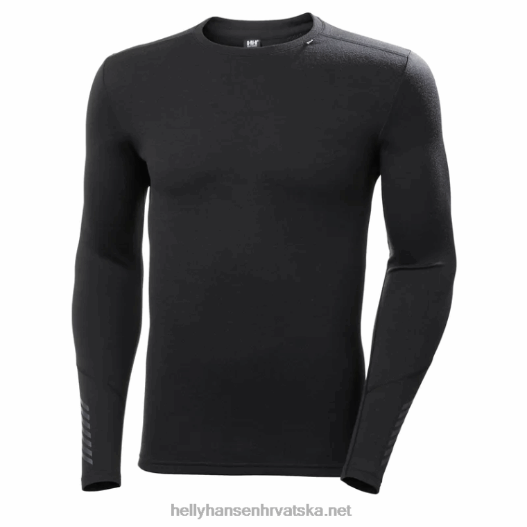 J0HV1076 muški lifa merino srednji sloj za posadu muškarci Helly-Hansen modra magla