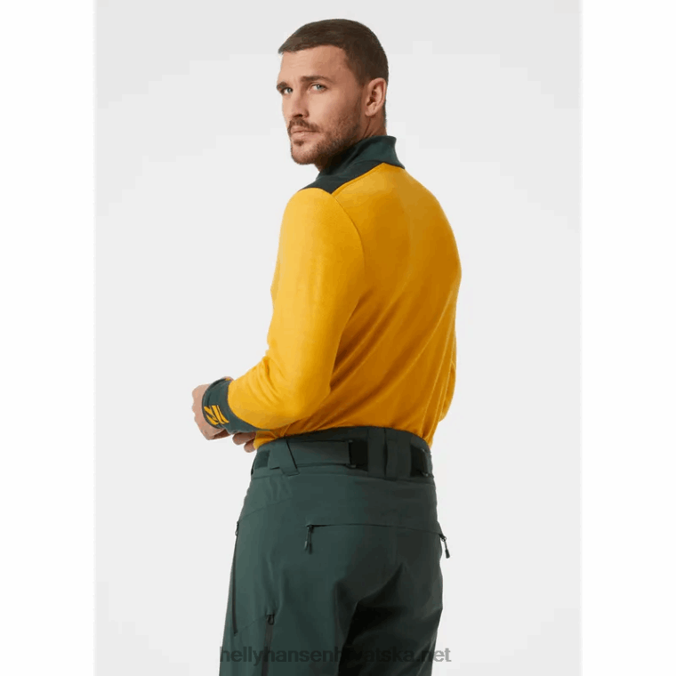 J0HV1083 muški lifa merino srednji sloj s pola patentnim zatvaračem muškarci Helly-Hansen mornarica