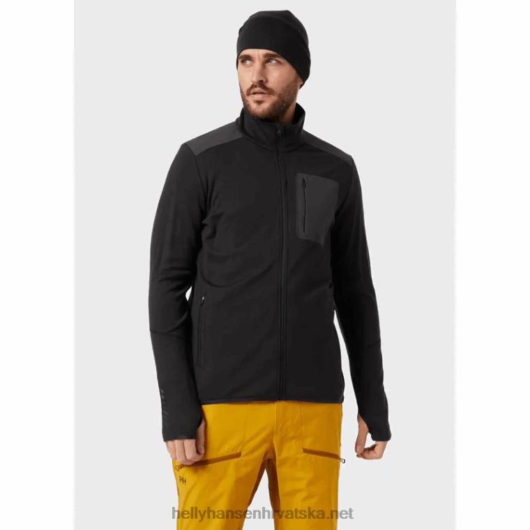 J0HV530 muška lifa merino srednje slojna jakna muškarci Helly-Hansen duboki fjord